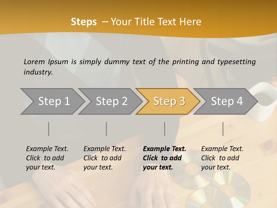 Coffee Curiosity Coffeecup PowerPoint Template