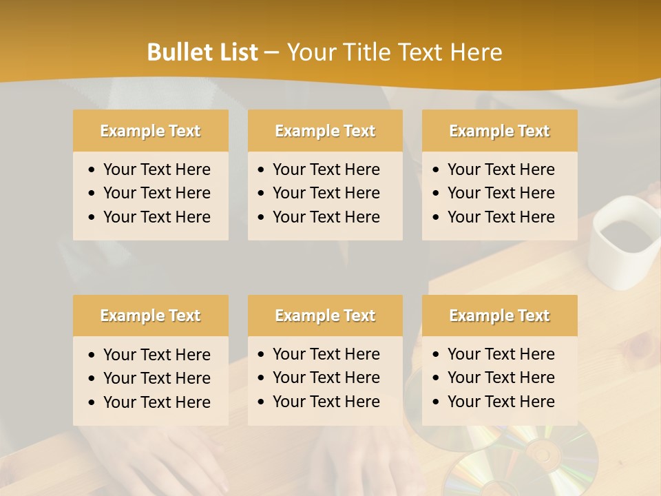 Coffee Curiosity Coffeecup PowerPoint Template