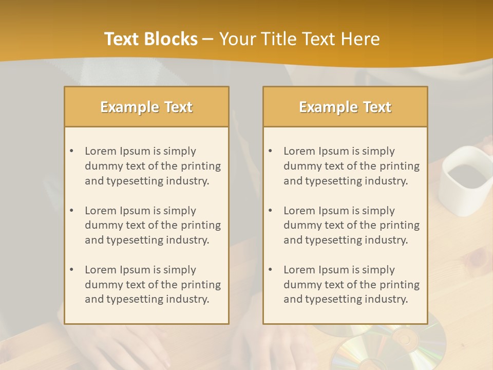 Coffee Curiosity Coffeecup PowerPoint Template