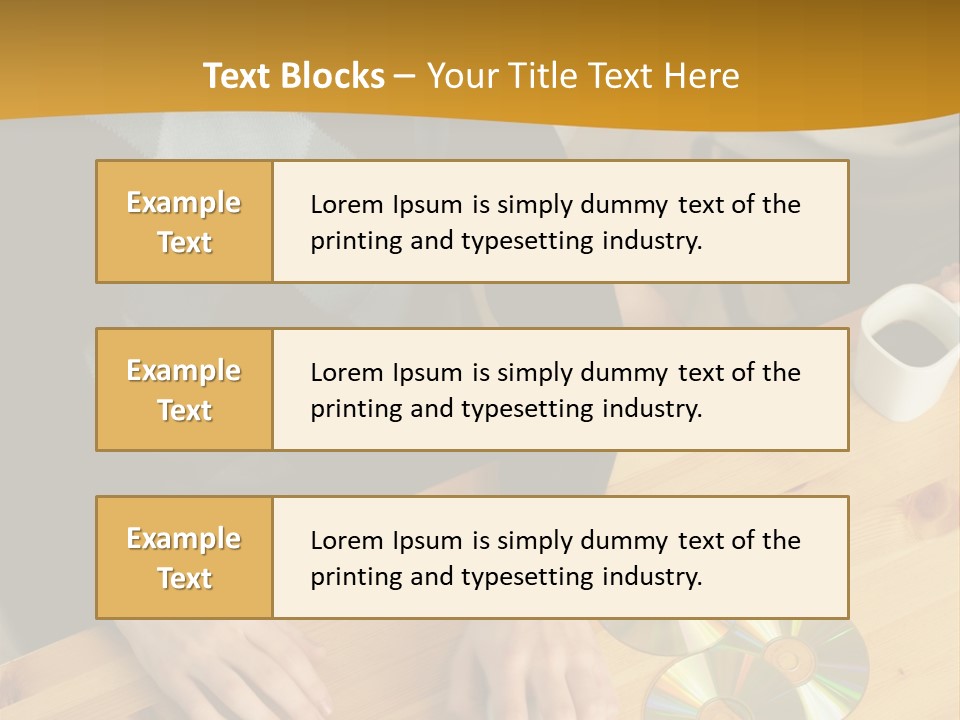 Coffee Curiosity Coffeecup PowerPoint Template