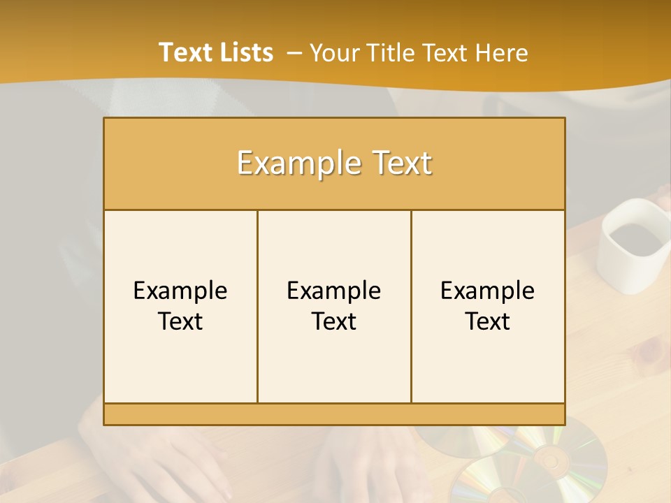 Coffee Curiosity Coffeecup PowerPoint Template