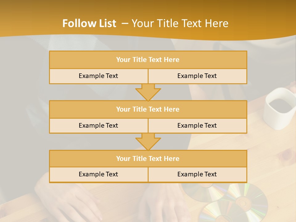 Coffee Curiosity Coffeecup PowerPoint Template