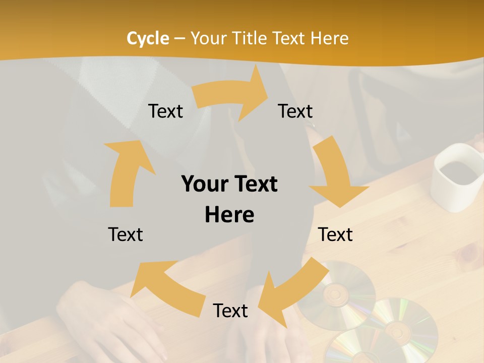 Coffee Curiosity Coffeecup PowerPoint Template