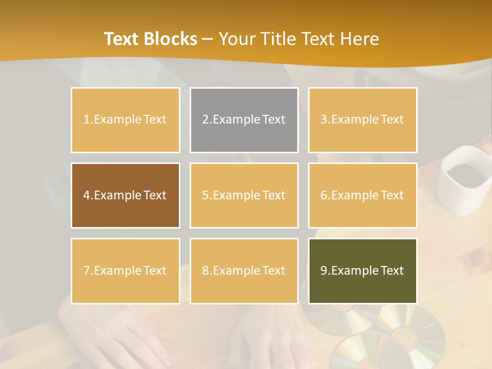 Coffee Curiosity Coffeecup PowerPoint Template