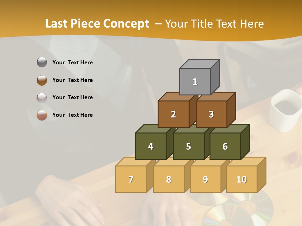 Coffee Curiosity Coffeecup PowerPoint Template