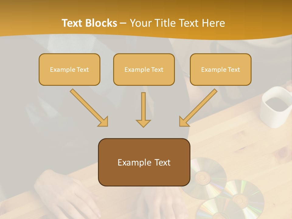 Coffee Curiosity Coffeecup PowerPoint Template