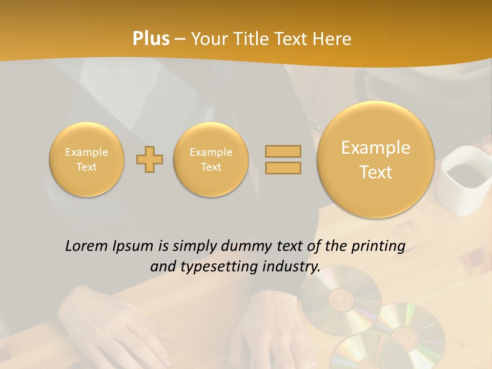 Coffee Curiosity Coffeecup PowerPoint Template