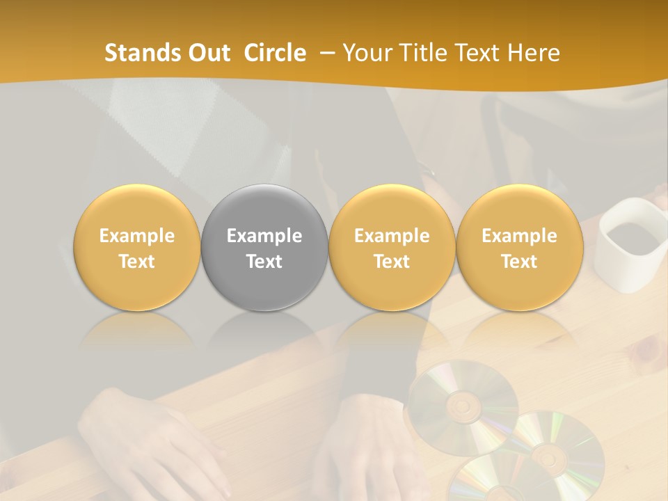 Coffee Curiosity Coffeecup PowerPoint Template