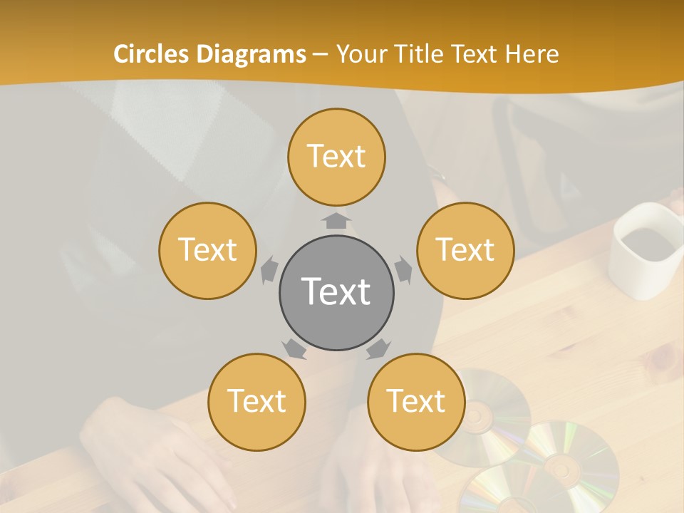 Coffee Curiosity Coffeecup PowerPoint Template