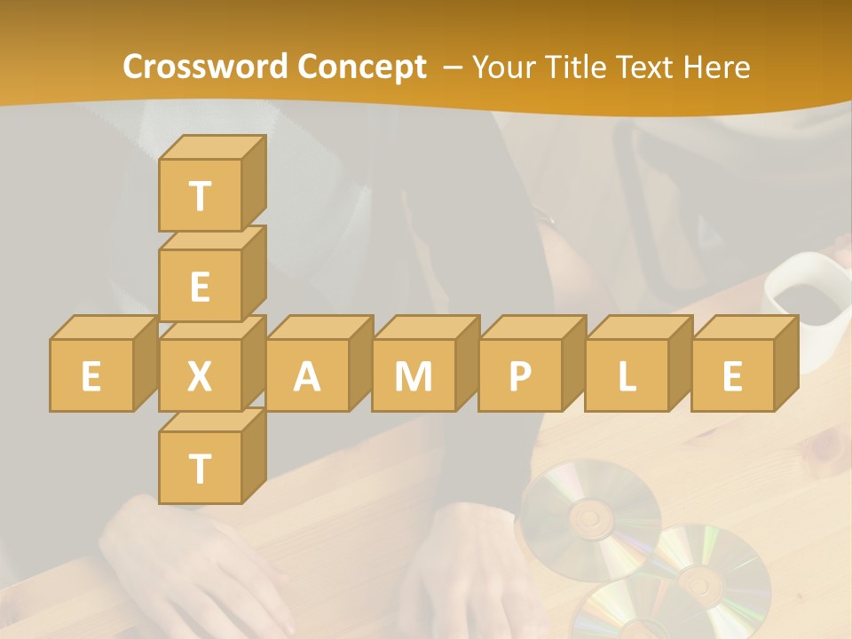 Coffee Curiosity Coffeecup PowerPoint Template