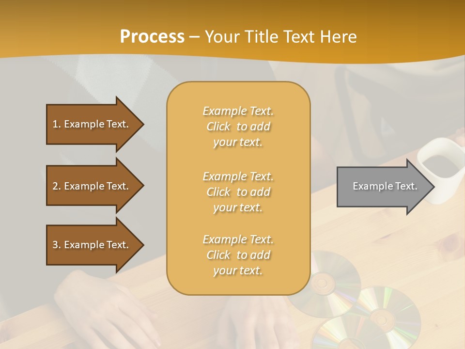 Coffee Curiosity Coffeecup PowerPoint Template