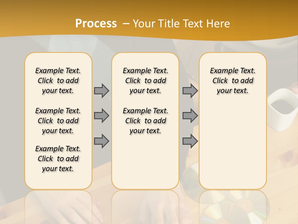 Coffee Curiosity Coffeecup PowerPoint Template
