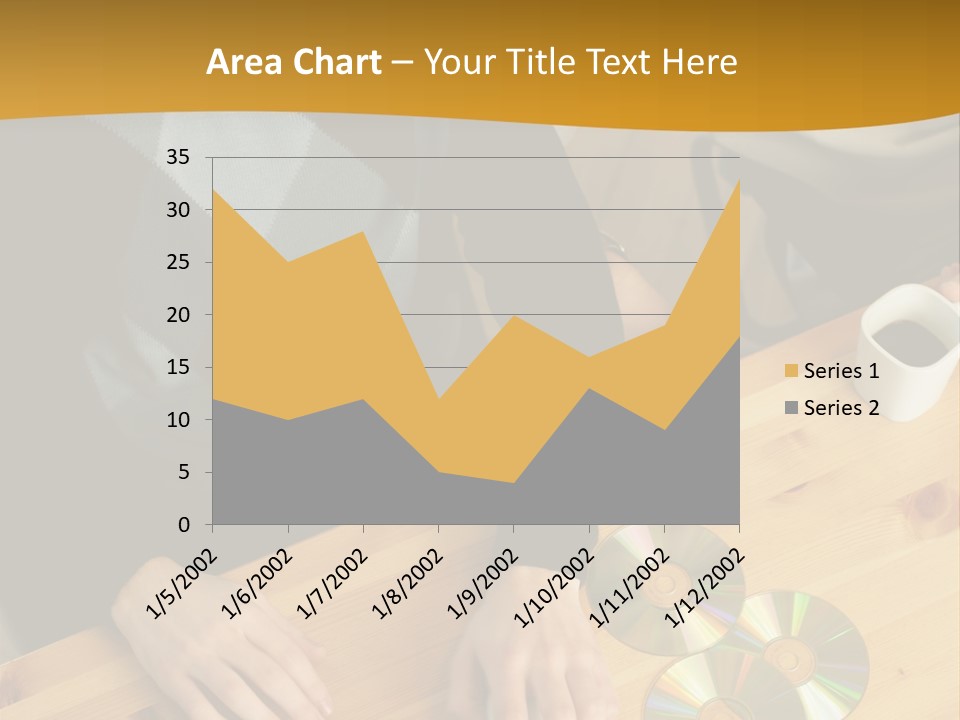 Coffee Curiosity Coffeecup PowerPoint Template