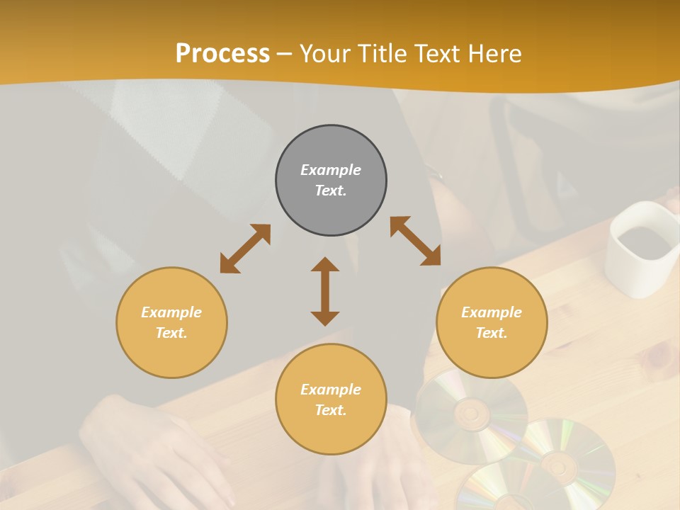 Coffee Curiosity Coffeecup PowerPoint Template