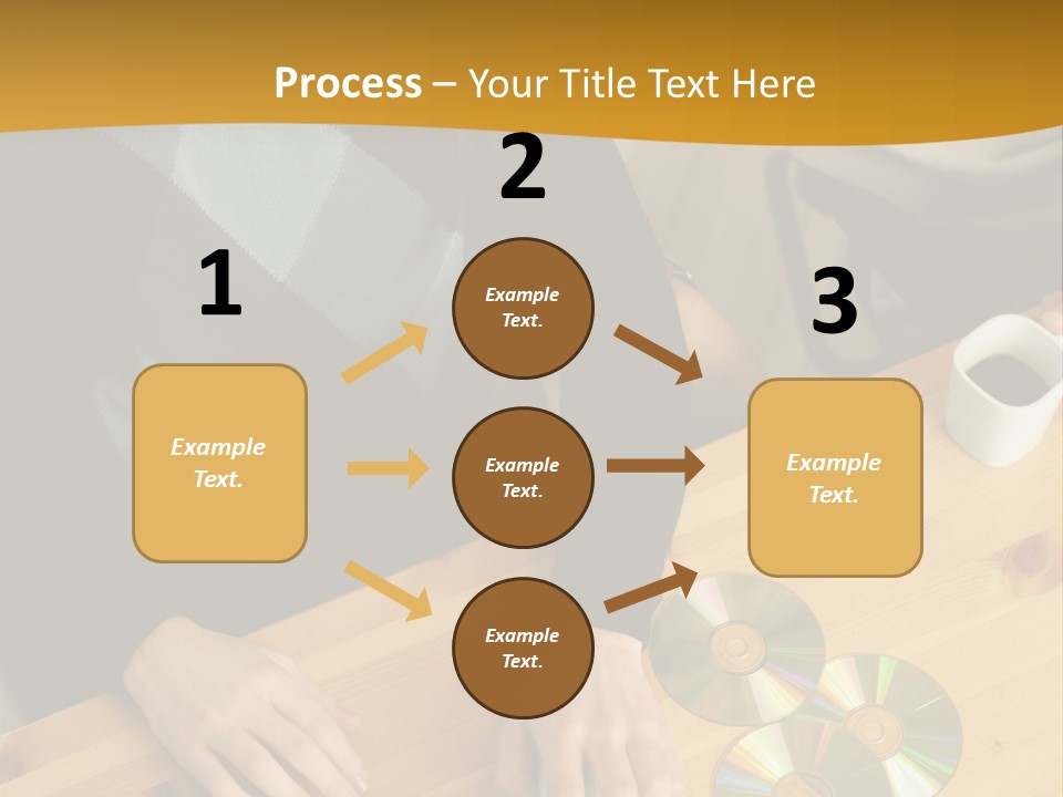 Coffee Curiosity Coffeecup PowerPoint Template