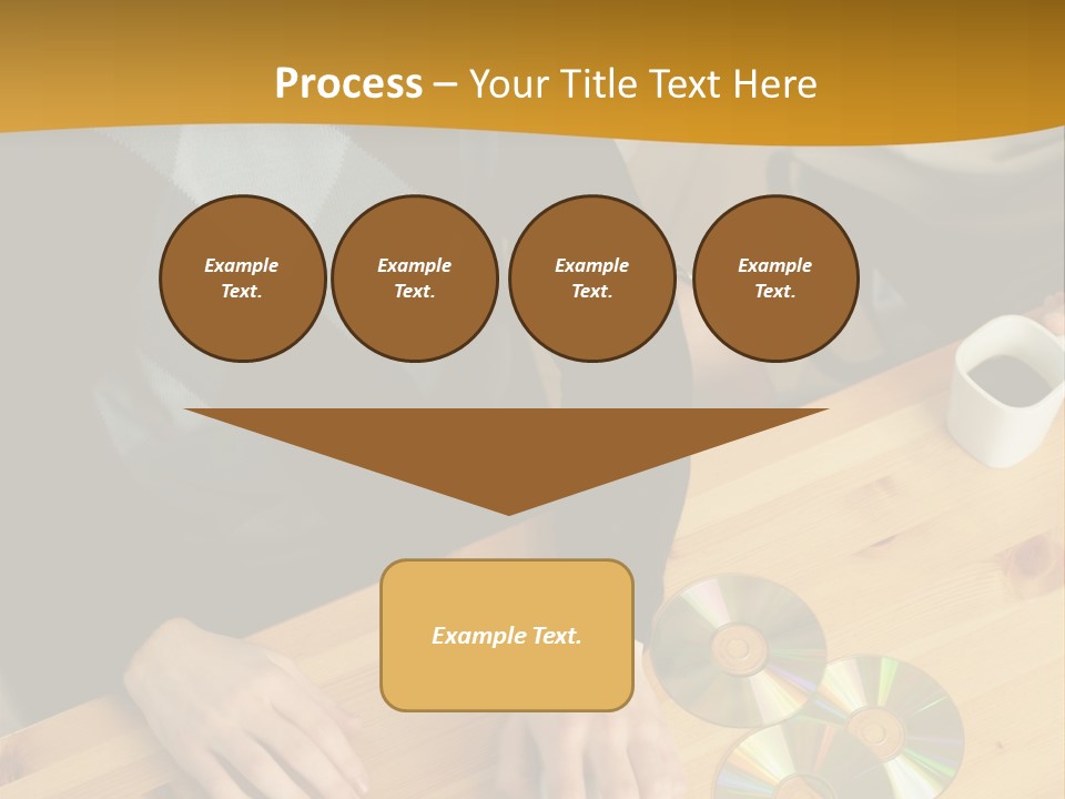 Coffee Curiosity Coffeecup PowerPoint Template