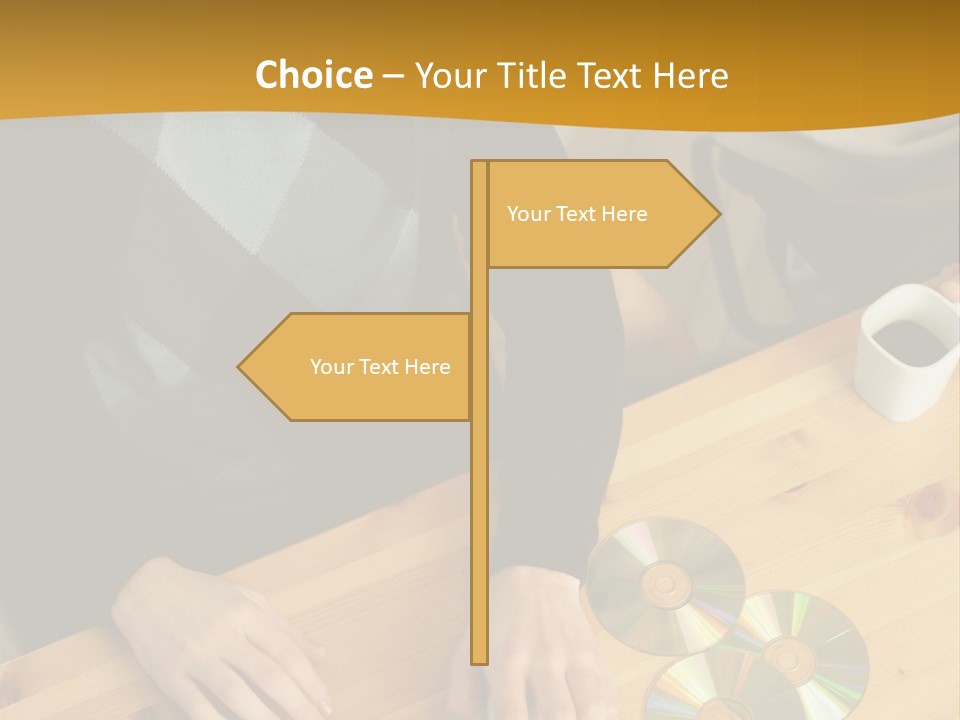 Coffee Curiosity Coffeecup PowerPoint Template