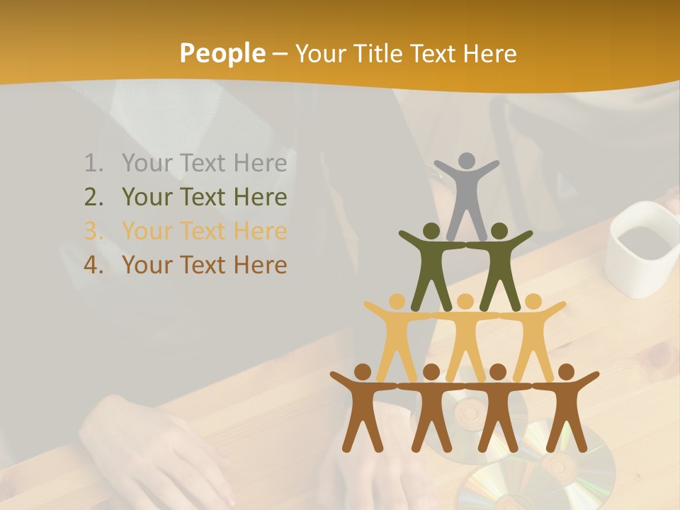 Coffee Curiosity Coffeecup PowerPoint Template