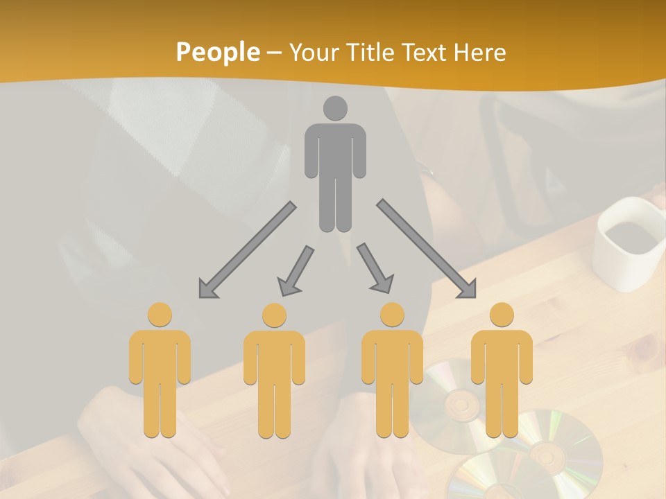 Coffee Curiosity Coffeecup PowerPoint Template