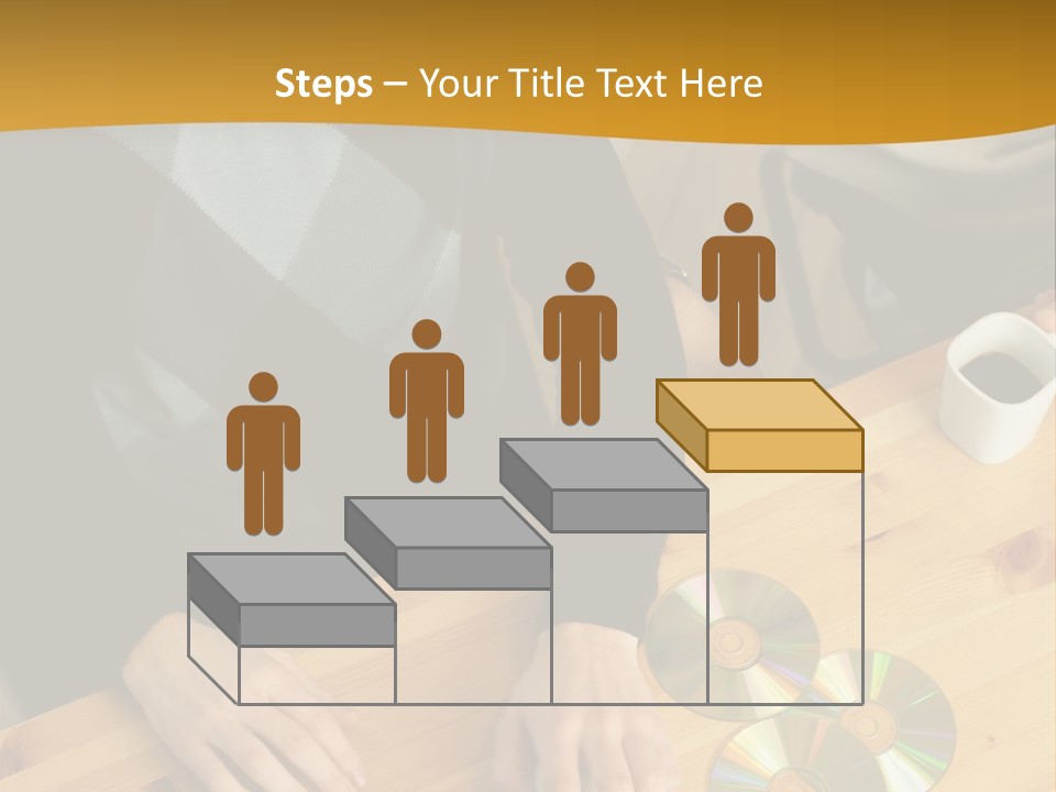 Coffee Curiosity Coffeecup PowerPoint Template