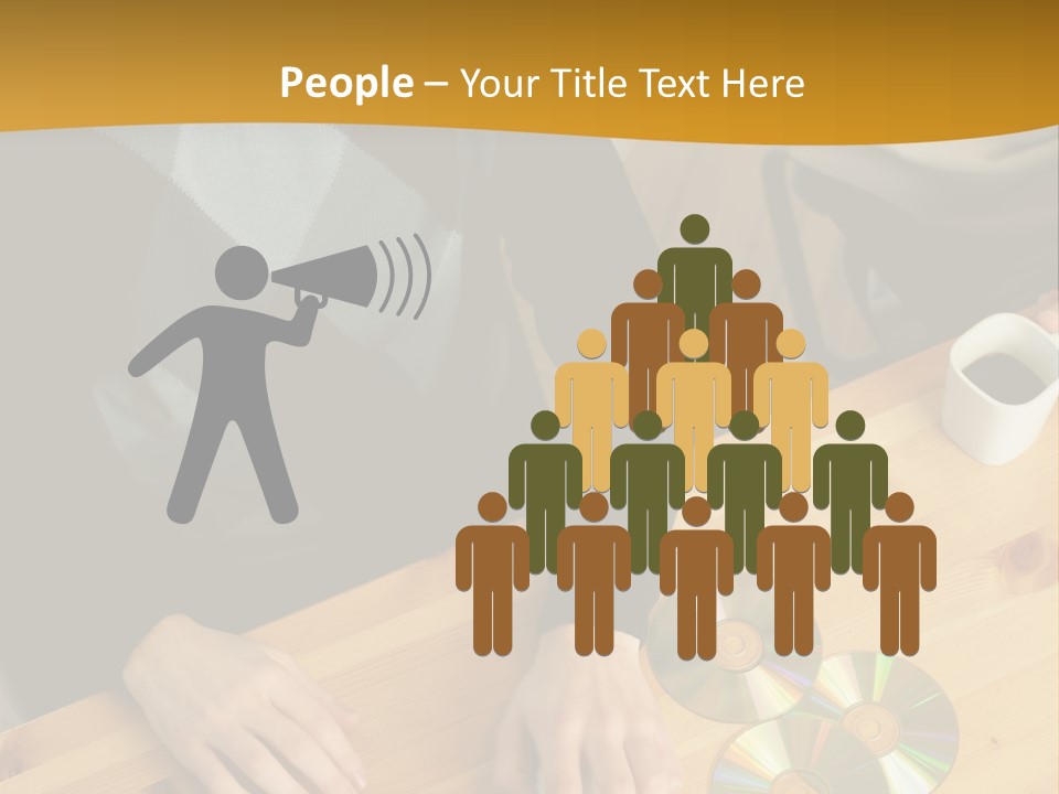 Coffee Curiosity Coffeecup PowerPoint Template