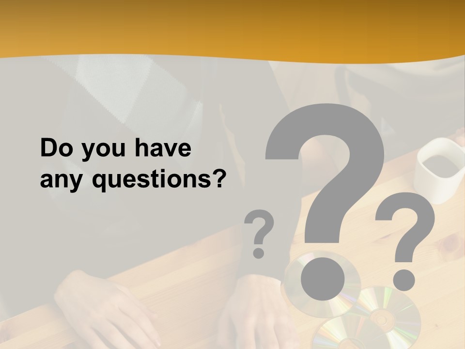 Coffee Curiosity Coffeecup PowerPoint Template