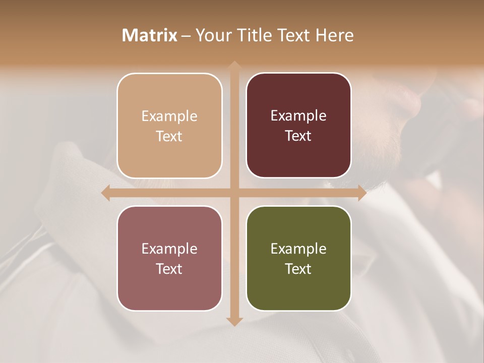 Female Guys Guy PowerPoint Template