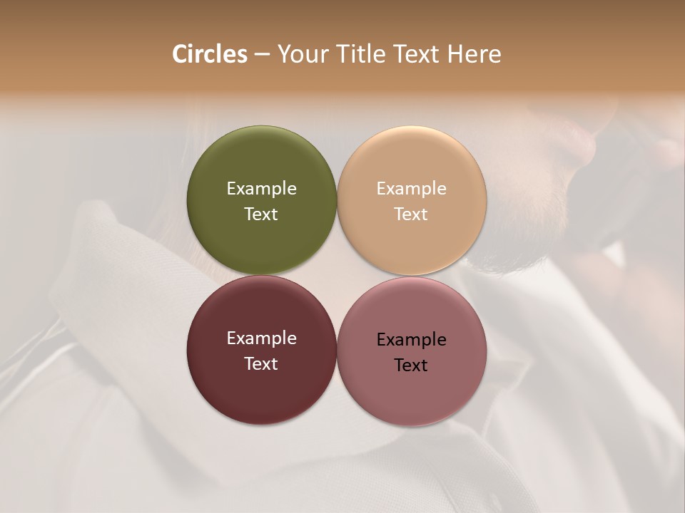 Female Guys Guy PowerPoint Template