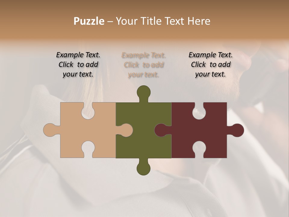 Female Guys Guy PowerPoint Template