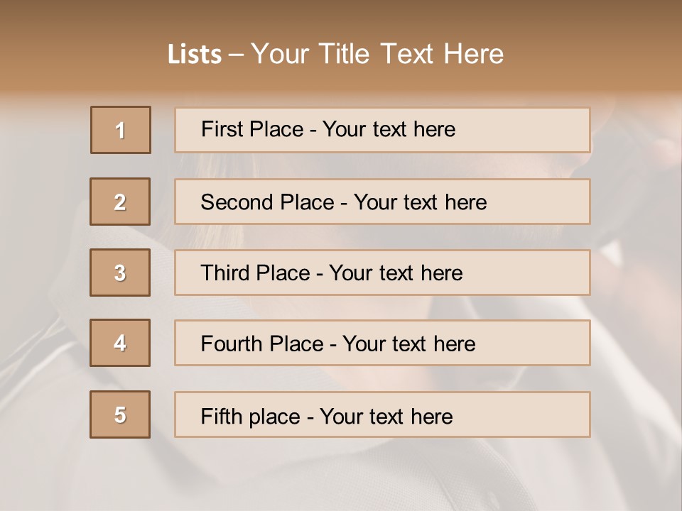 Female Guys Guy PowerPoint Template