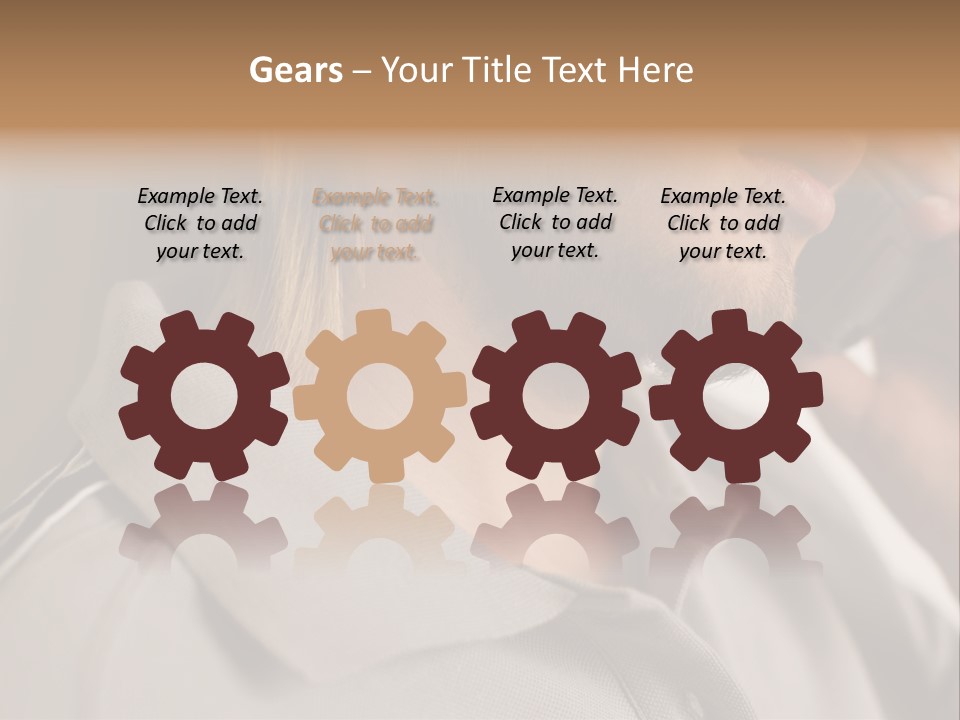 Female Guys Guy PowerPoint Template