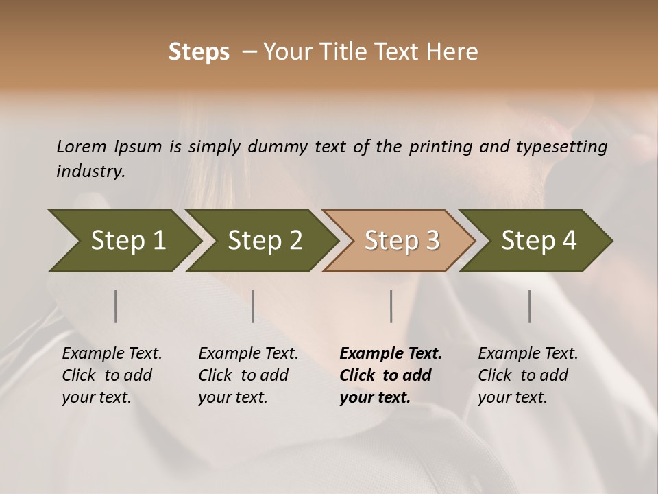 Female Guys Guy PowerPoint Template