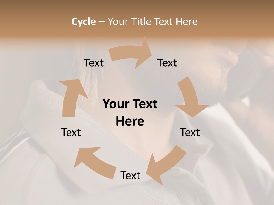 Female Guys Guy PowerPoint Template