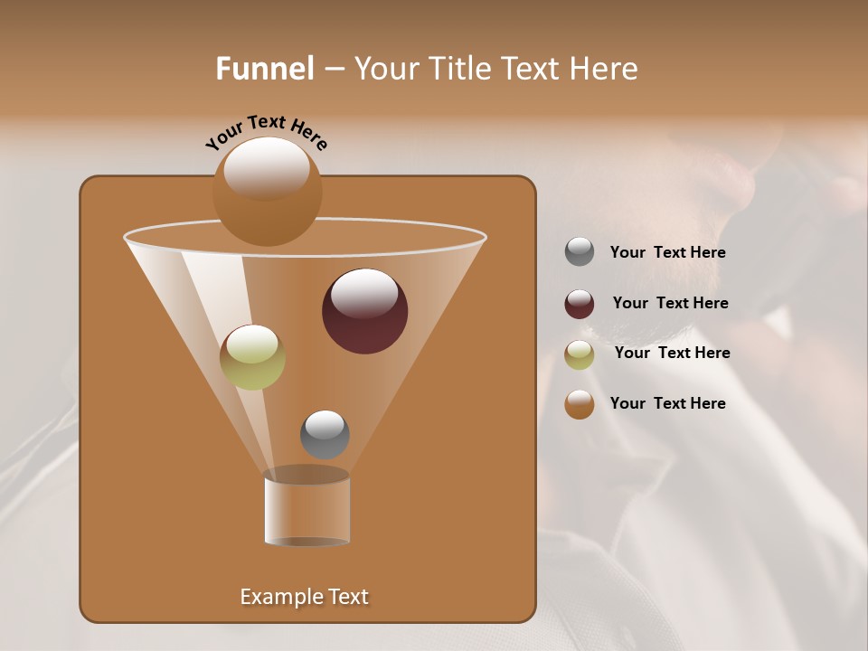 Female Guys Guy PowerPoint Template
