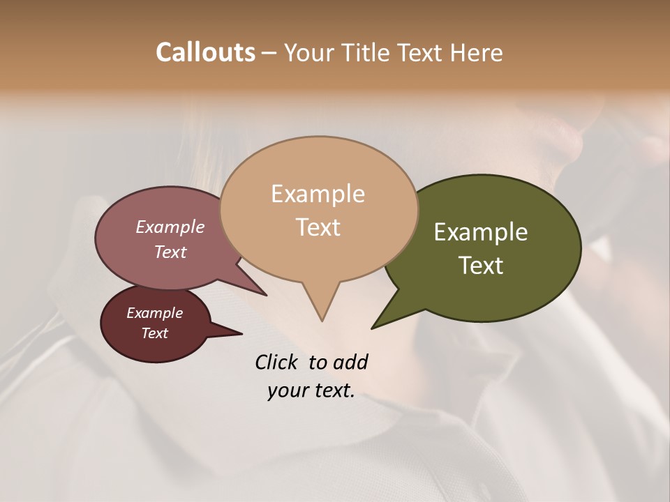 Female Guys Guy PowerPoint Template