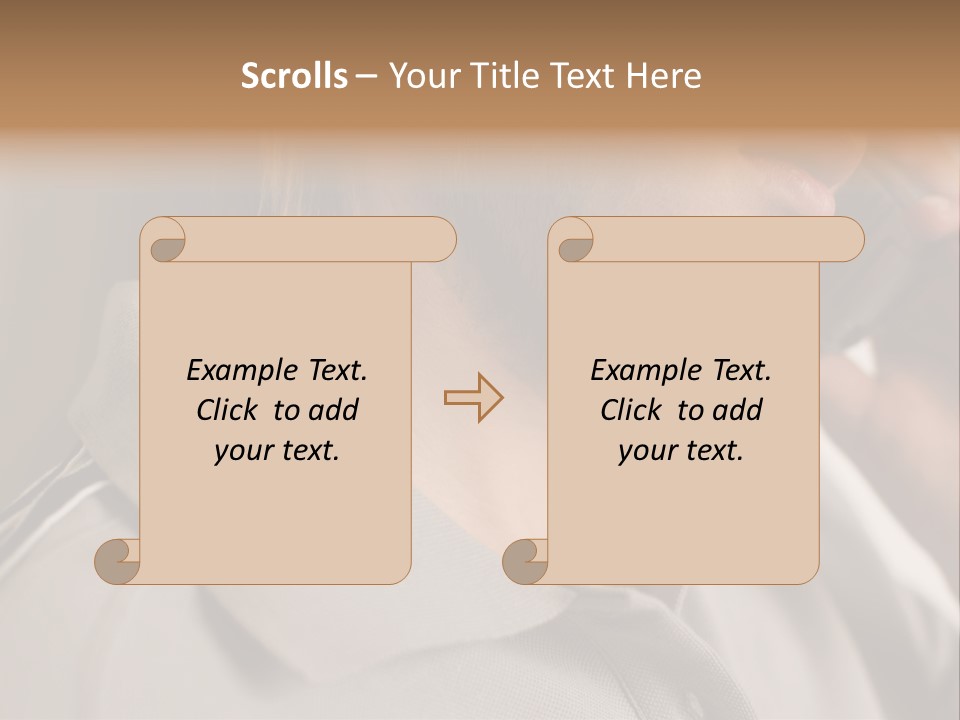 Female Guys Guy PowerPoint Template