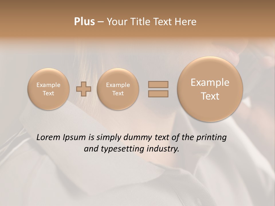 Female Guys Guy PowerPoint Template
