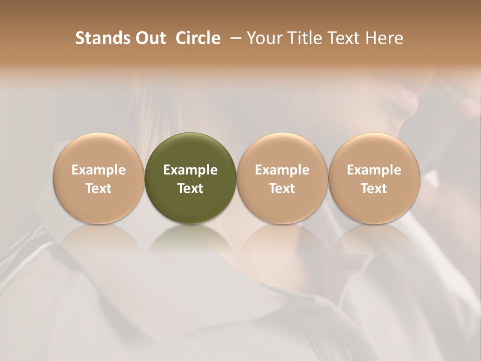 Female Guys Guy PowerPoint Template