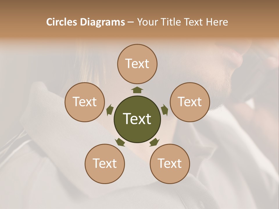 Female Guys Guy PowerPoint Template