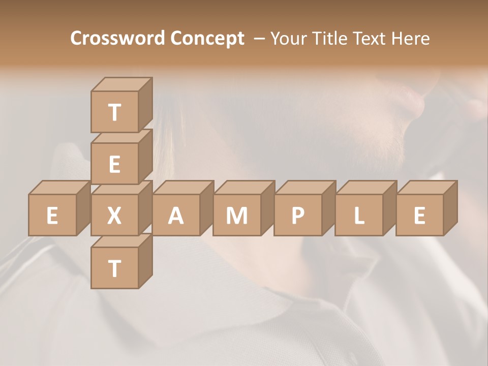 Female Guys Guy PowerPoint Template