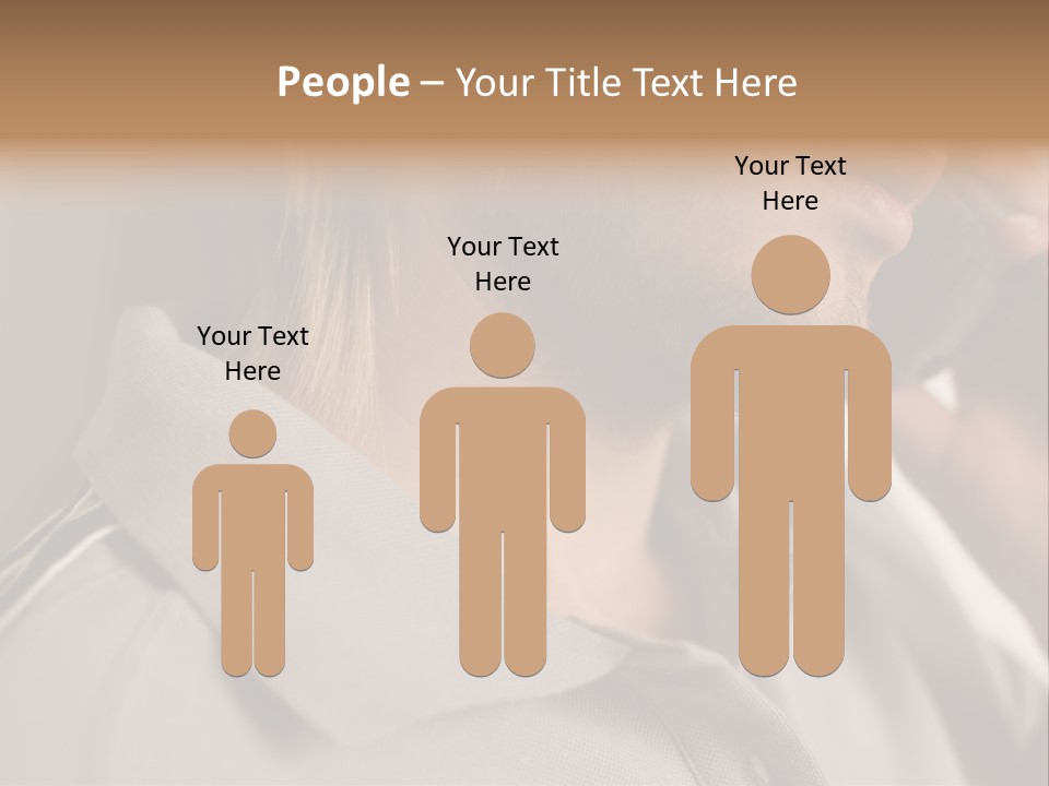 Female Guys Guy PowerPoint Template