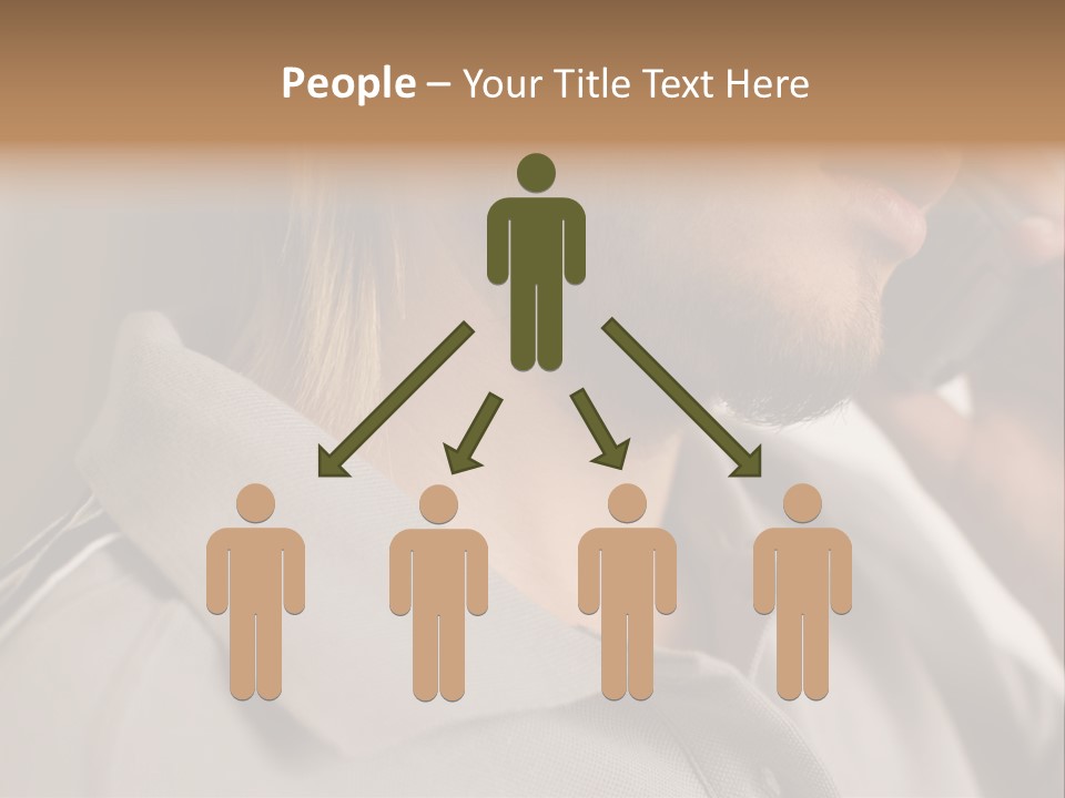 Female Guys Guy PowerPoint Template