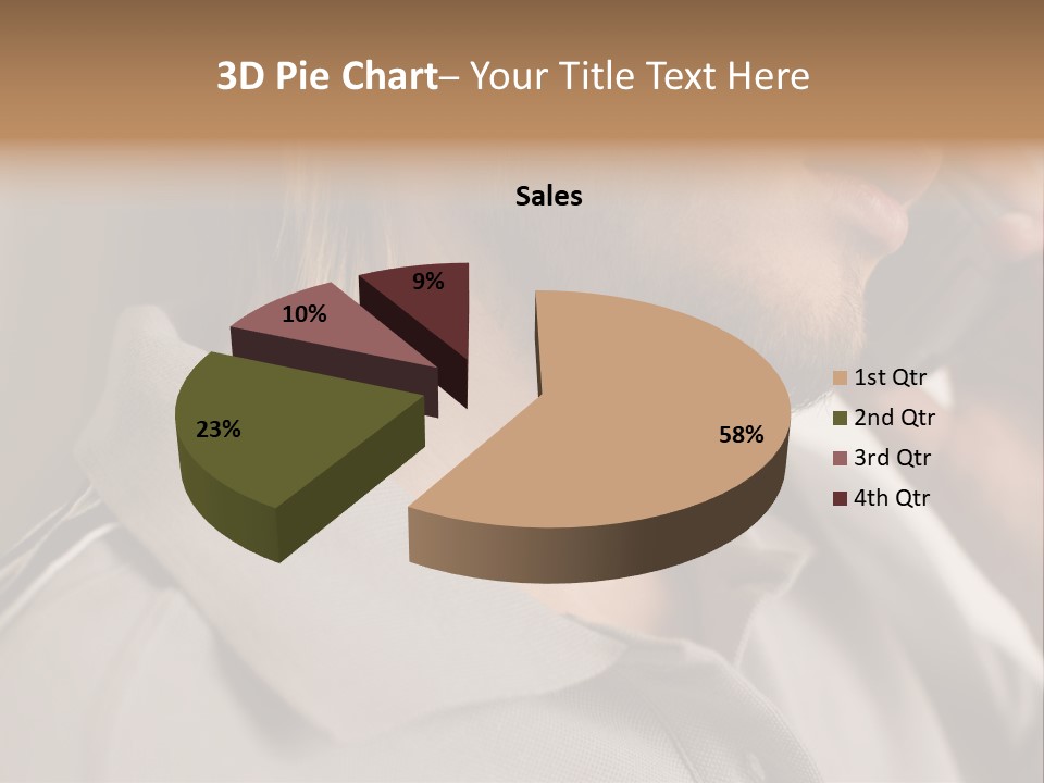 Female Guys Guy PowerPoint Template