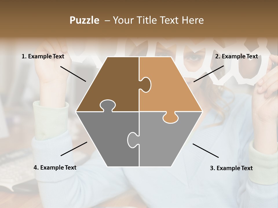 Officeinterior Paper Twopeople PowerPoint Template