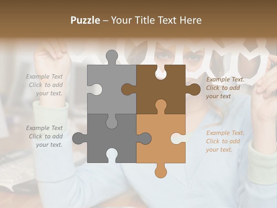 Officeinterior Paper Twopeople PowerPoint Template