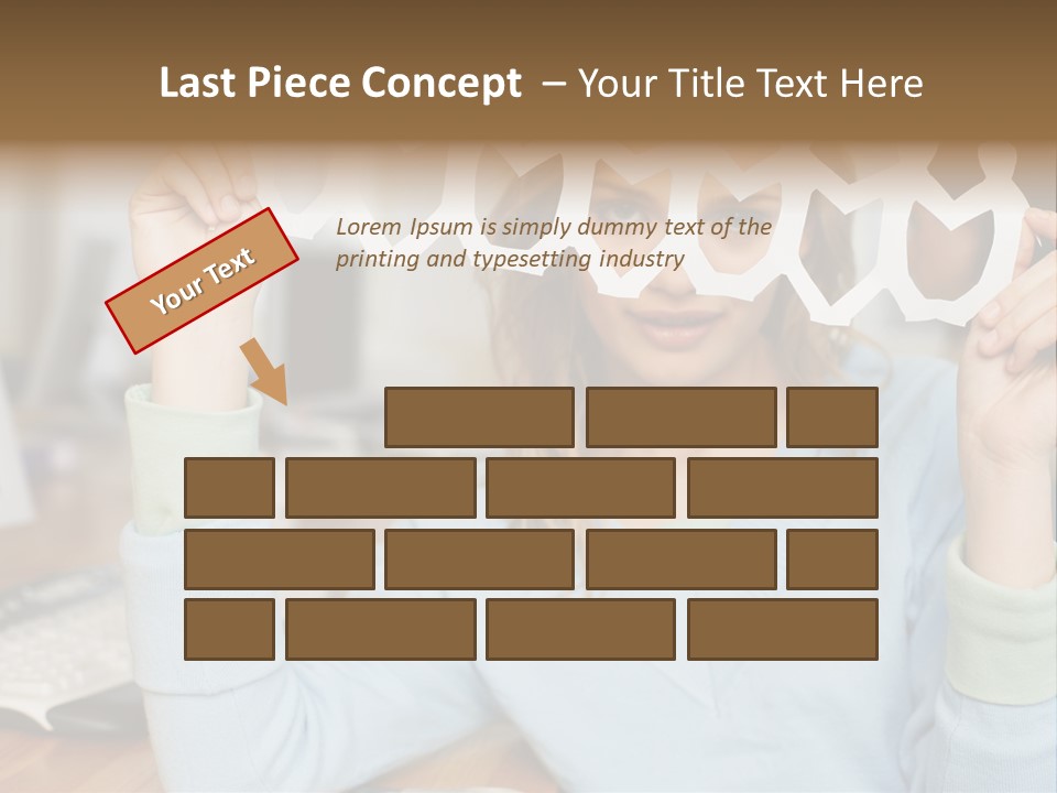 Officeinterior Paper Twopeople PowerPoint Template