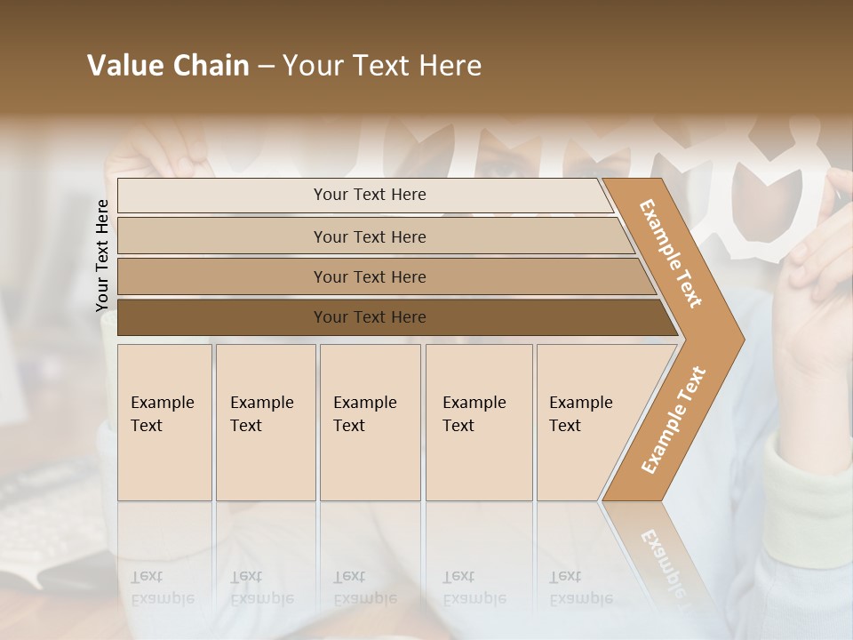 Officeinterior Paper Twopeople PowerPoint Template