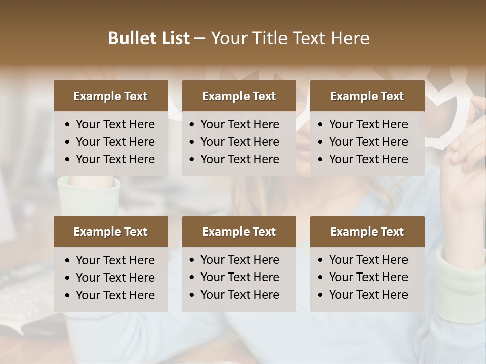 Officeinterior Paper Twopeople PowerPoint Template