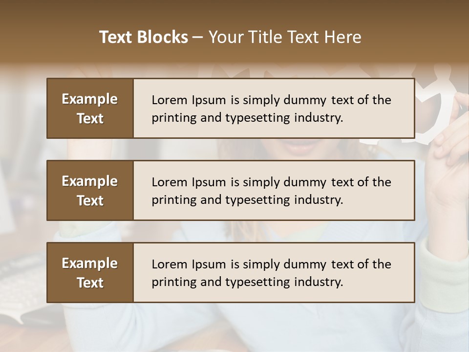 Officeinterior Paper Twopeople PowerPoint Template