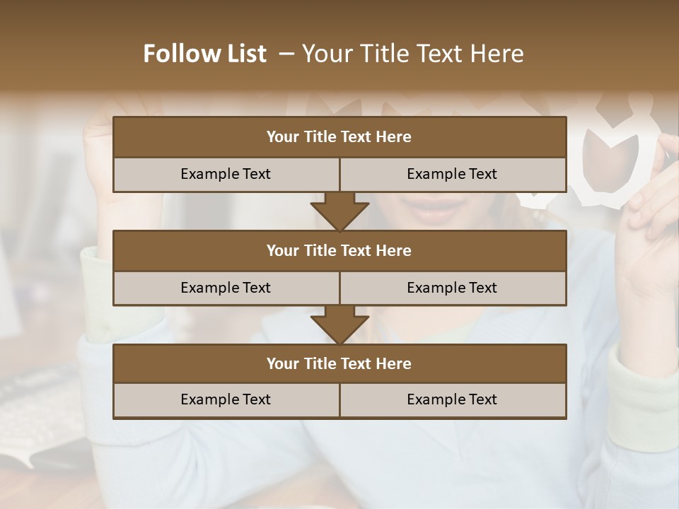 Officeinterior Paper Twopeople PowerPoint Template